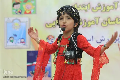 مراسم نقالی خوانی نوآموزان مراکز پیش دبستانی اراک