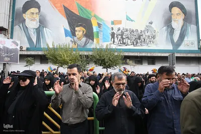 مراسم تشییع پیکر شهید «اسماعیل هنیه» در تهران