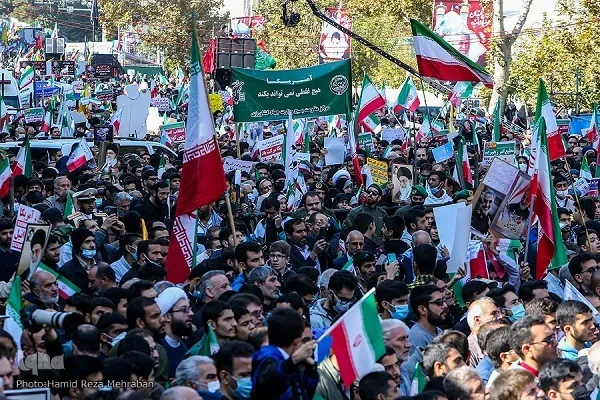 بازتاب تظاهرات ضداستکباری ملت ایران در رسانه‌های جهان