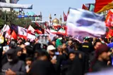 تشییع پیکر مطهر رهبر شهید در مشهد مقدس /1