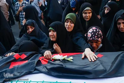 مراسم وداع با پیکر مطهر شهید «جانی بت اوشانا»