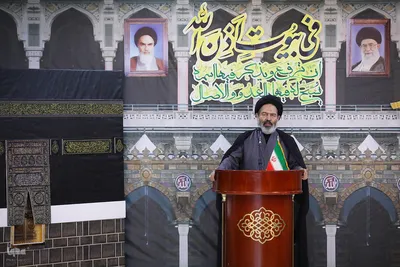 دیدار نمایندگان مراجع عظام تقلید با سرپرست حجاج ایرانی