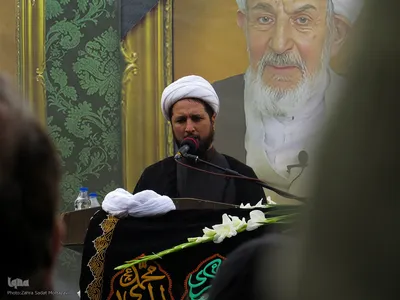 تشییع پیکر مرحوم عبدالجواد عبداللهی در اصفهان