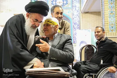 گردهمایی جانبازان دفاع مقدس‎ با حضور آیت الله دستغیب
