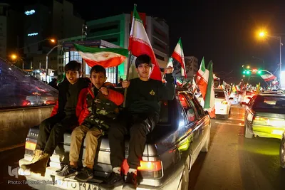 تشییع پیکر سردار شهید حاج مجید خادمی در تهران