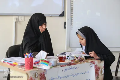 بازدید حجت‌الاسلام طباطبائی از دبستان قرآنی امام حسن مجتبی(ع) اراک