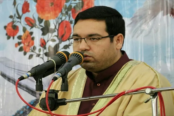 د سید محمد جواد د تلاوت یوه برخه وړاندې کیږي
