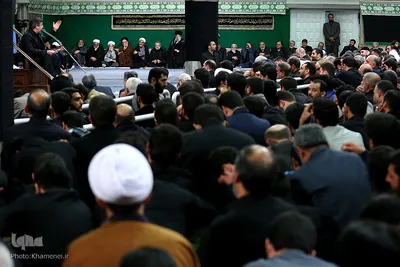 سومین شب عزاداری در حسینیه امام خمینی(ره)