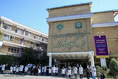 وداع با پیکر شهید مدافع سلامت، دکتر محمد زارع جوشقانی