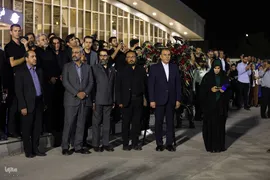 مراسم استقبال از پیکر استاد محمود فرشچیان در اصفهان