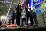 ریحانه و محیا فرزندان شهید سعیدی زاده 