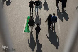 راهپیمایی جاماندگان اربعین حسینی در تهران
