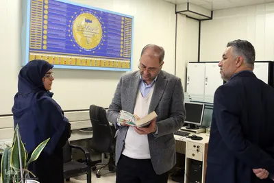 بازدید حسین قرایی مدیرکل روابط عمومی سازمان صدا و سیما از خبرگزاری ایکنا