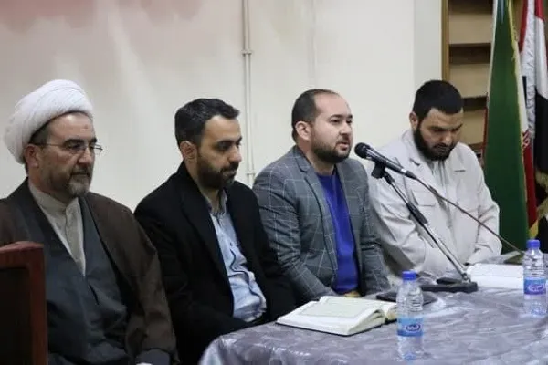 محفل انس با قرآن کریم در نمایندگی المصطفی در سوریه برپا شد