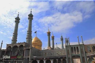 ⁨قم عزادار دخت نبی مکرم اسلام⁩(ص)