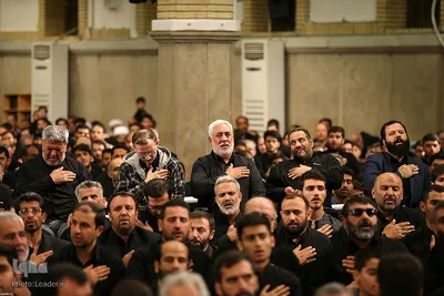 مراسم سوگواری سالروز شهادت امام علی(ع) در حضور رهبر معظم انقلاب