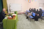 شست حضوری و وبیناری «وظایف کنشگران اجتماعی در بستر حوادث اخیر» که با همکاری جهاد دانشگاهی مازندران در مدرسه علمیه الزهرا(س) ساری