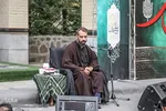 مراسم عزاداری اباعبدالله الحسین(ع) در مزار شهدای گمنام همدان‎