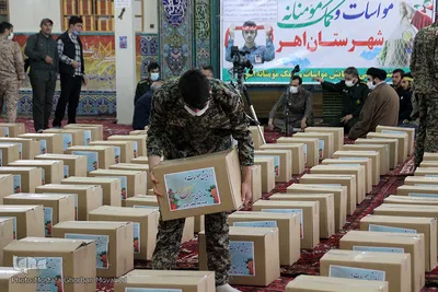 رزمایش همدلی و کمک مومنانه در اهر