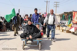 تردد در پایانه مرزی شلمچه
