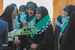 استقبال از حافظان قرآن و ادای احترام به شهدای حرم شاهچراغ(ع)‎‎