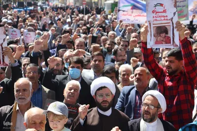 حضور پرشور ملایری‌ها در راهپیمایی روز قدس‎