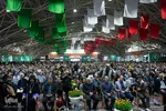 آیین گرامیداشت شهدای خدمت در گلستان شهدای اصفهان