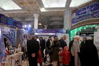 حضور ستاد عالی کانون‌های مساجد با غرفه مسجد پایگاه قرانی در نمایشگاه قران