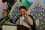 مراسم بزرگداشت شهدای مدافع امنیت فارس در حرم سیدعلاءالدین حسین(ع)شیراز