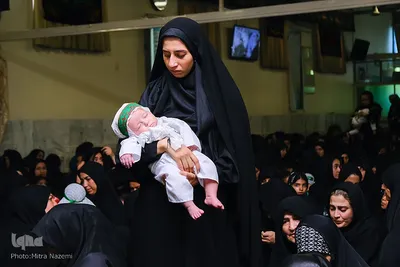 همایش شیرخوارگان حسینی در دامغان‎