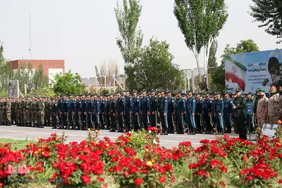 صبحگاه مشترک نیروهای مسلح در تبریز‎‎