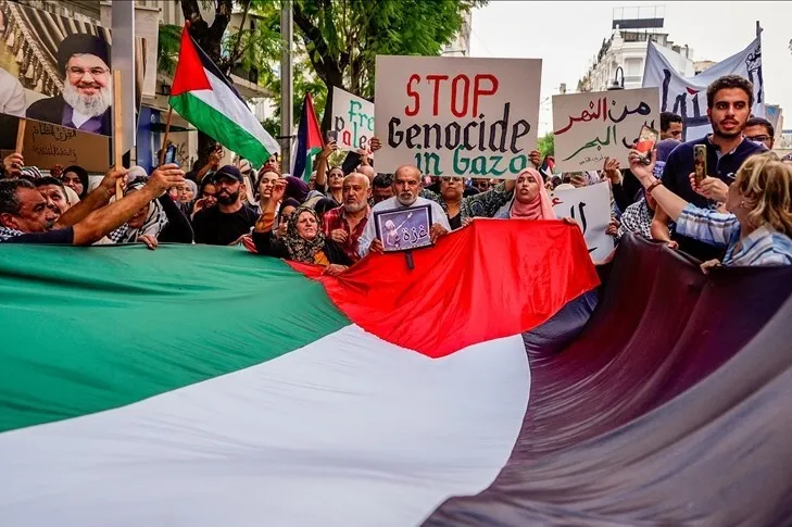 Tunus ve Fas’ta Gazze’ye destek gösterileri düzenlendi