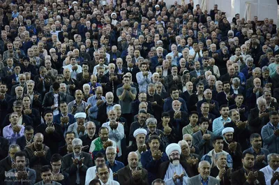 اقامه نماز عید قربان در تبریز