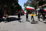 گزارش تصویری: حضور پرشور مردم شهرستان اهر در راهپیمایی جمعه خشم و نصر