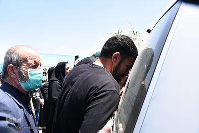 تشییع پیکر شهید سانحه کنارک در تبریز