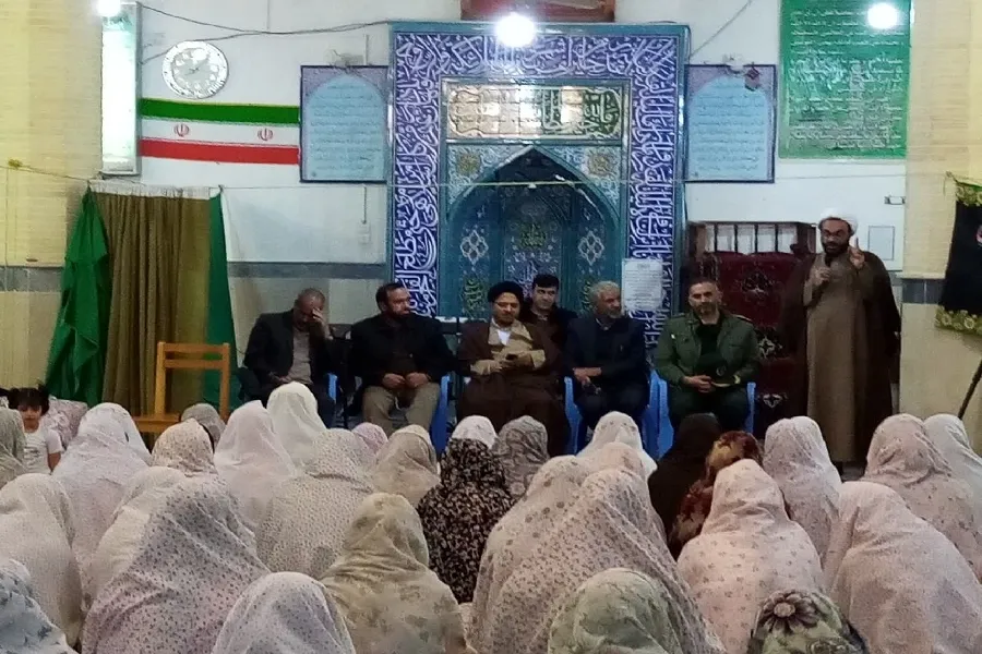 رشد ۹۰ درصدی آمار معتکفان در شهرستان سامان + عکس