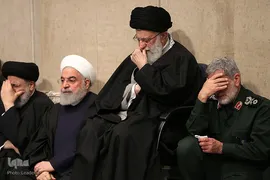 مراسم بزرگداشت سردار شهید حاج قاسم سلیمانی و شهدای جنایت تروریستی آمریکا در حسینیه امام خمینی (ره)