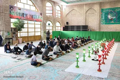 محفل انس با قرآن کریم در آستان مقدس سید حمزه (ع)