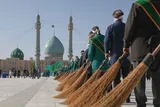 ۱۸۰ هزار نفرساعت خدمت خادمان افتخاری در مراسم جشن بزرگ نیمه شعبان