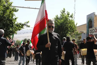 عزاداری قشقایی‌ها در تاسوعای حسینی شیراز