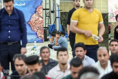 سفره افطار ناشنوایان 