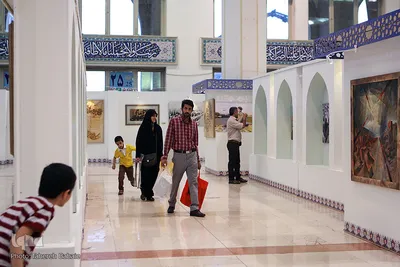 هنر دینی در نمایشگاه قرآن
