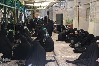 مدرسه خان شیراز، میزبان عزاداران صادق آل عبا