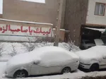طبیعت برفی مناطق شهری و روستایی اهر
