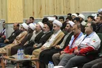 آئین تجلیل از روحانیون و اعضای کانون‌های طلاب امدادرسان در اراک
