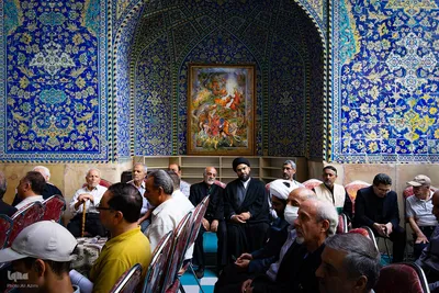 آیین بزرگداشت استاد فرشچیان در اصفهان