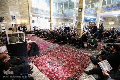 تشییع پیکر مرحوم آیت الله نصرالله شاه آبادی 