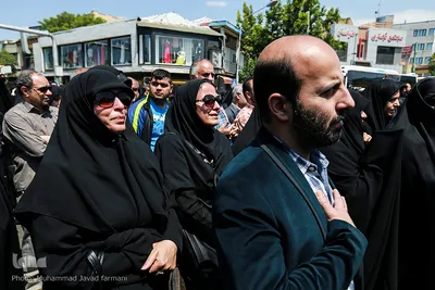 مراسم تشییع پیکر مرحوم حجت‌الاسلام سیدمهدی طباطبایی، استاد برجسته اخلاق