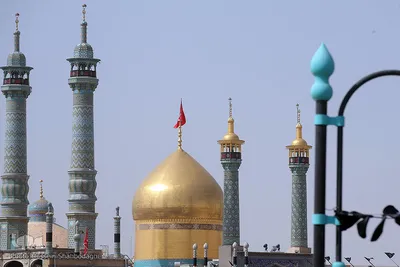 عزاداری ظهر عاشورا در حرم فاطمه معصومه(س)