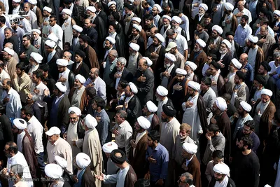 تشییع پیکر «آیت الله حسینی شاهرودی»